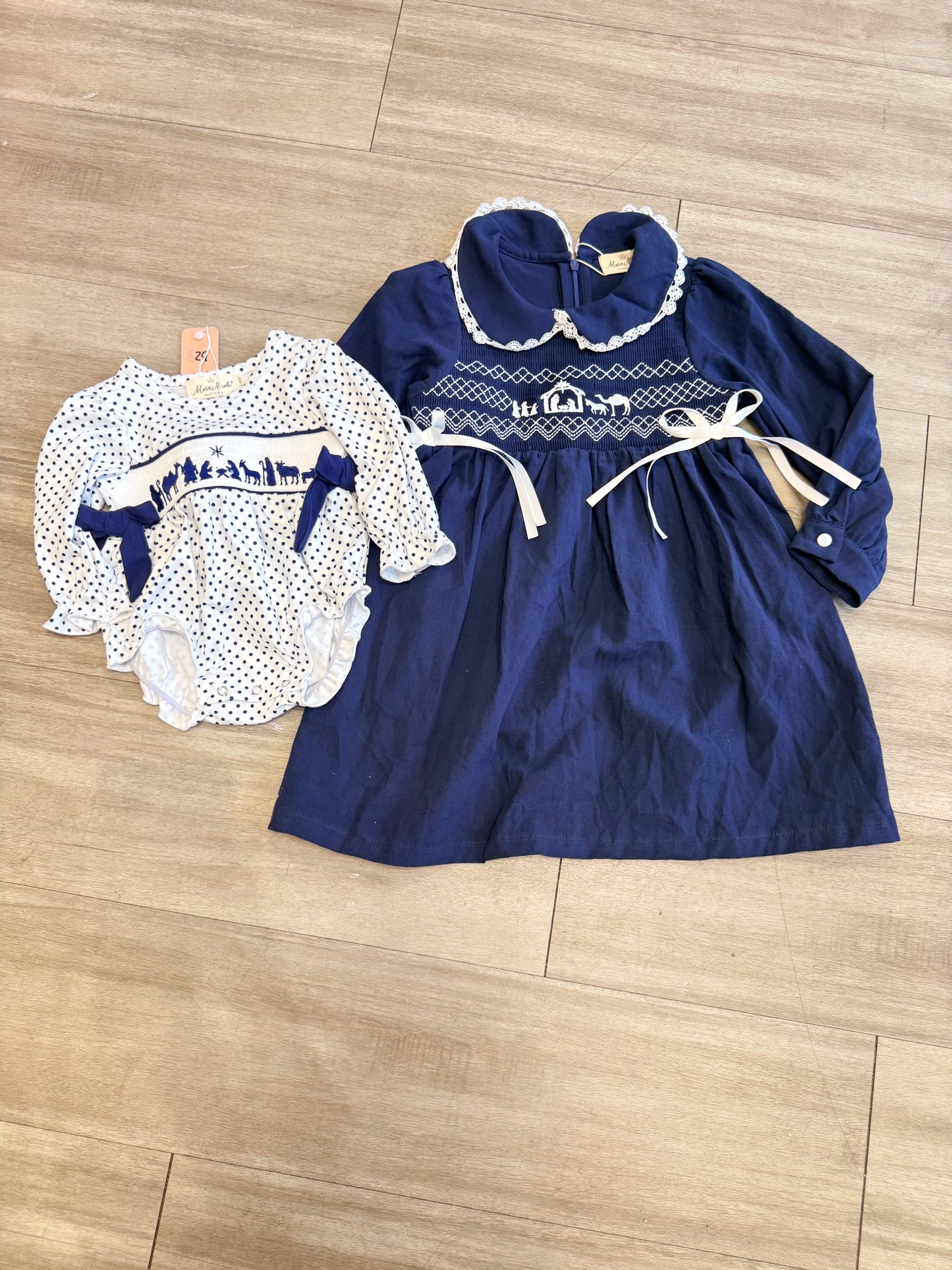 Bethlehem Blessings Smocked Dress