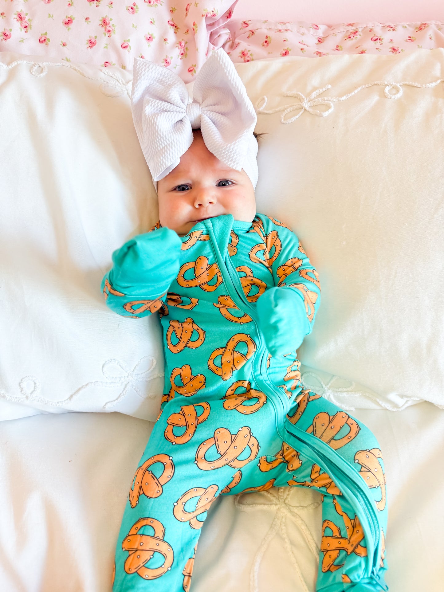 Pretzel Party Bamboo Sleeper