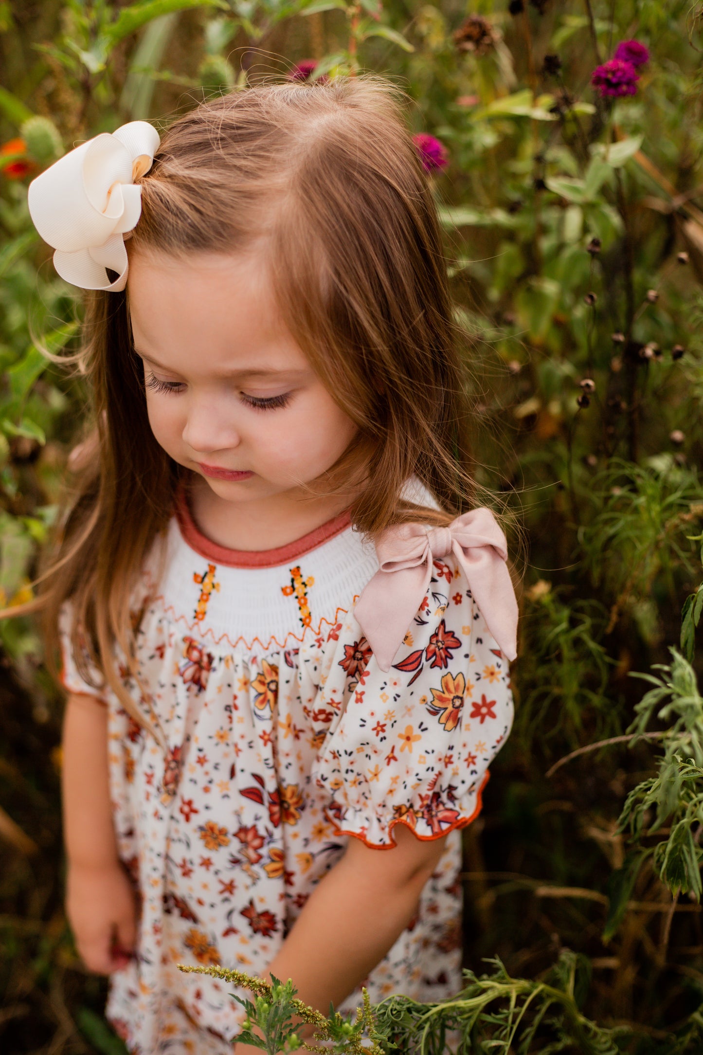 Sunday Bloom Smocked Dress
