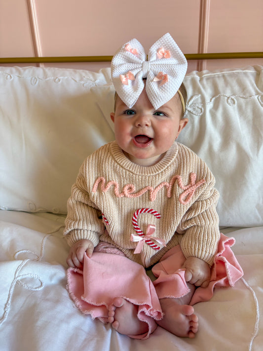 Candy Cane Cuddles Sweater