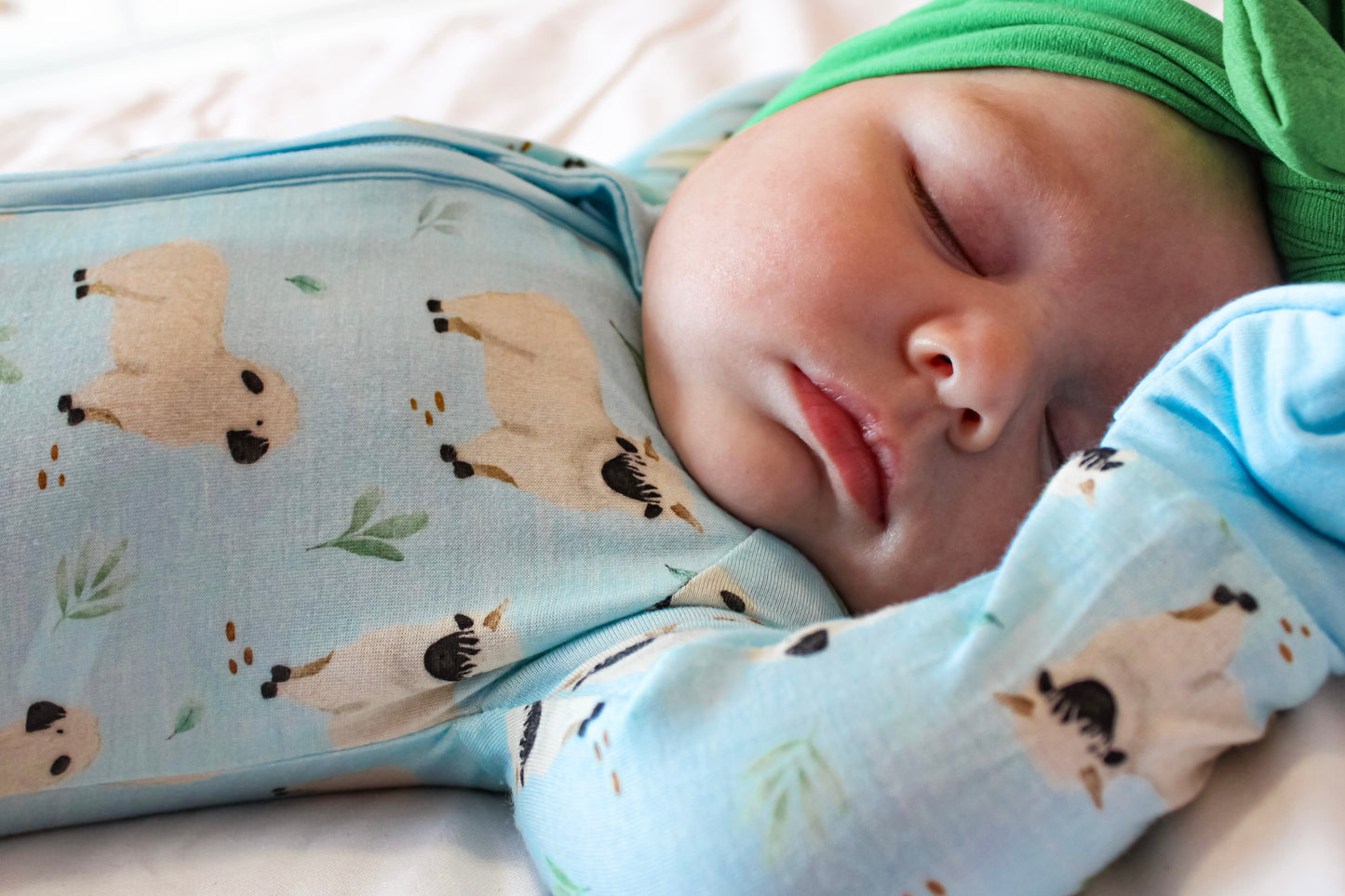 Little Lambs Bamboo Sleeper