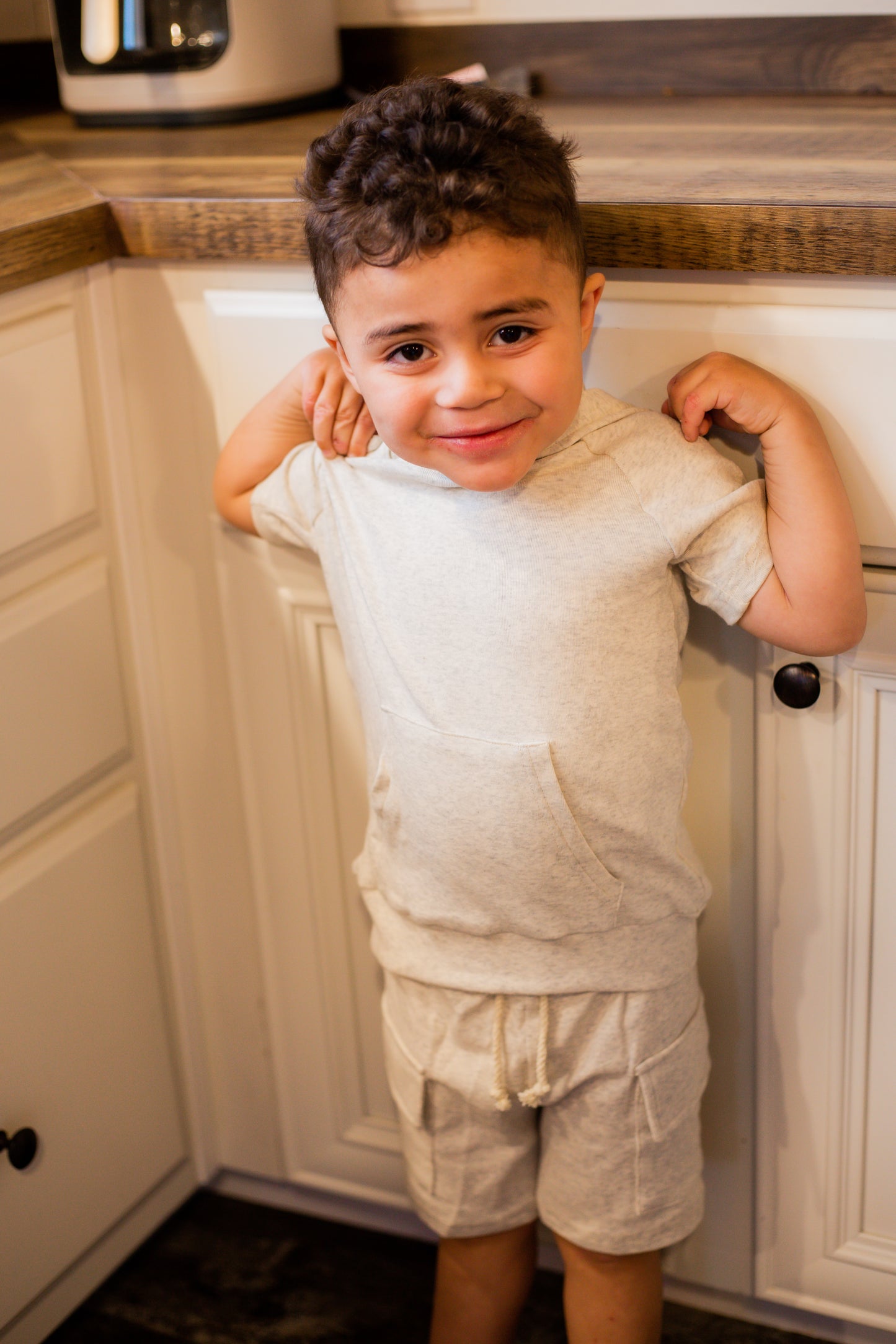 Kyrie Cargo Shorts Set