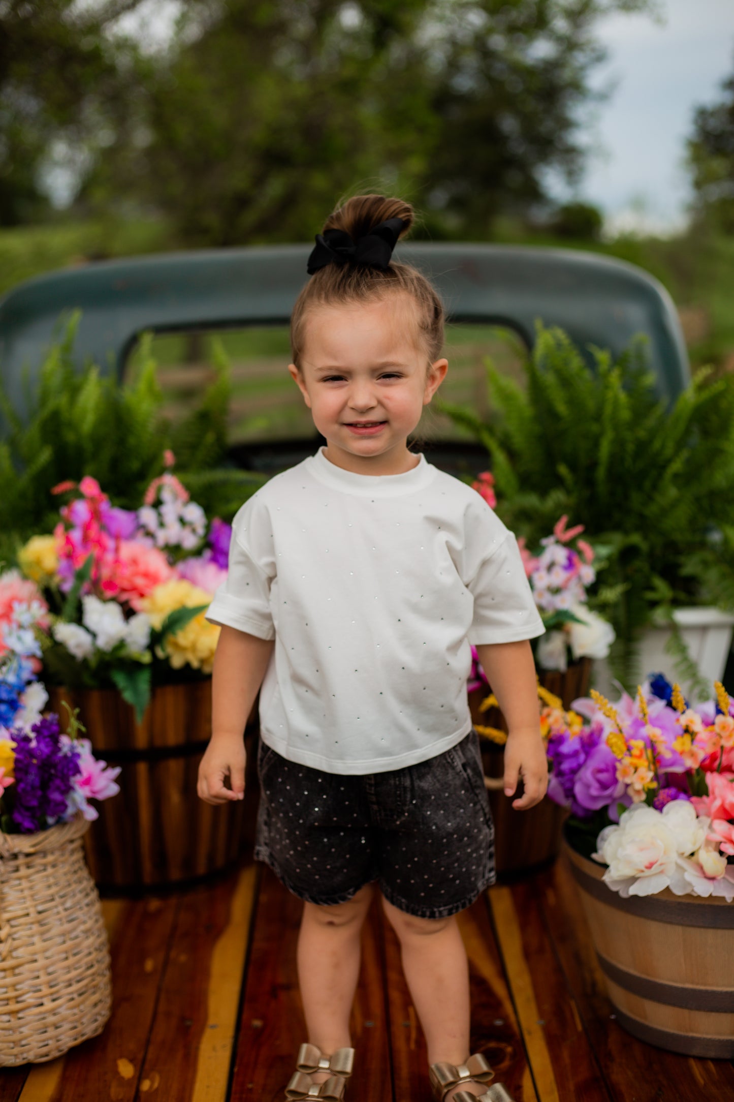 Shine Bright Rhinestone Shorts