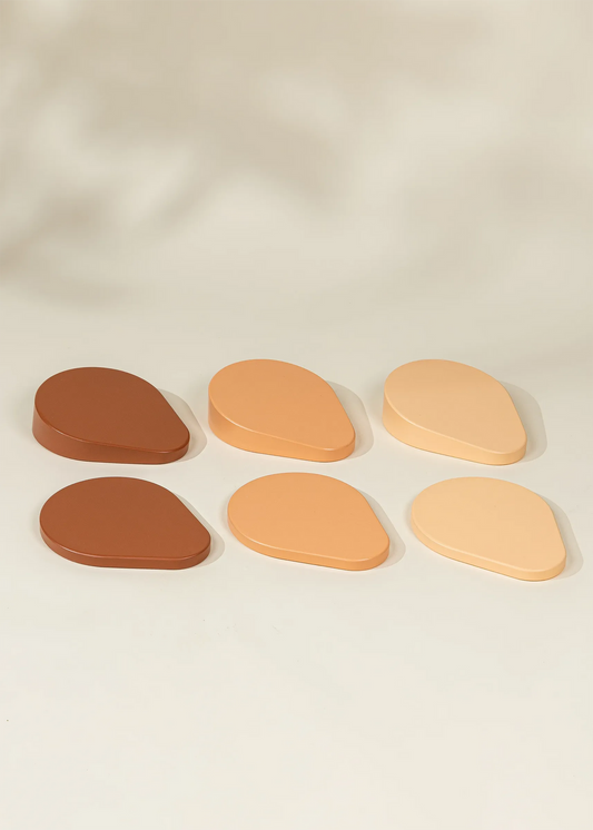 Wooden Balance Stepping Stones - Set of 6