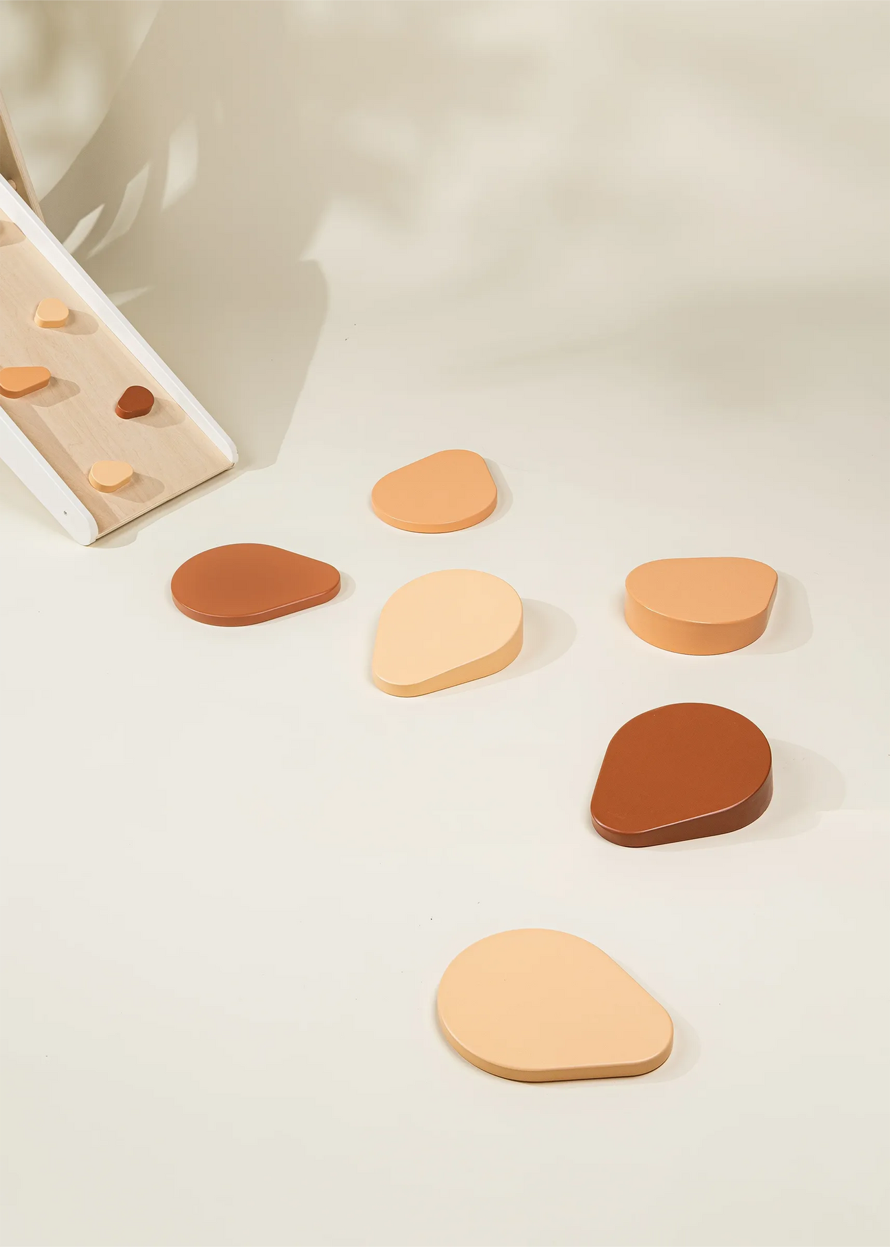 Wooden Balance Stepping Stones - Set of 6
