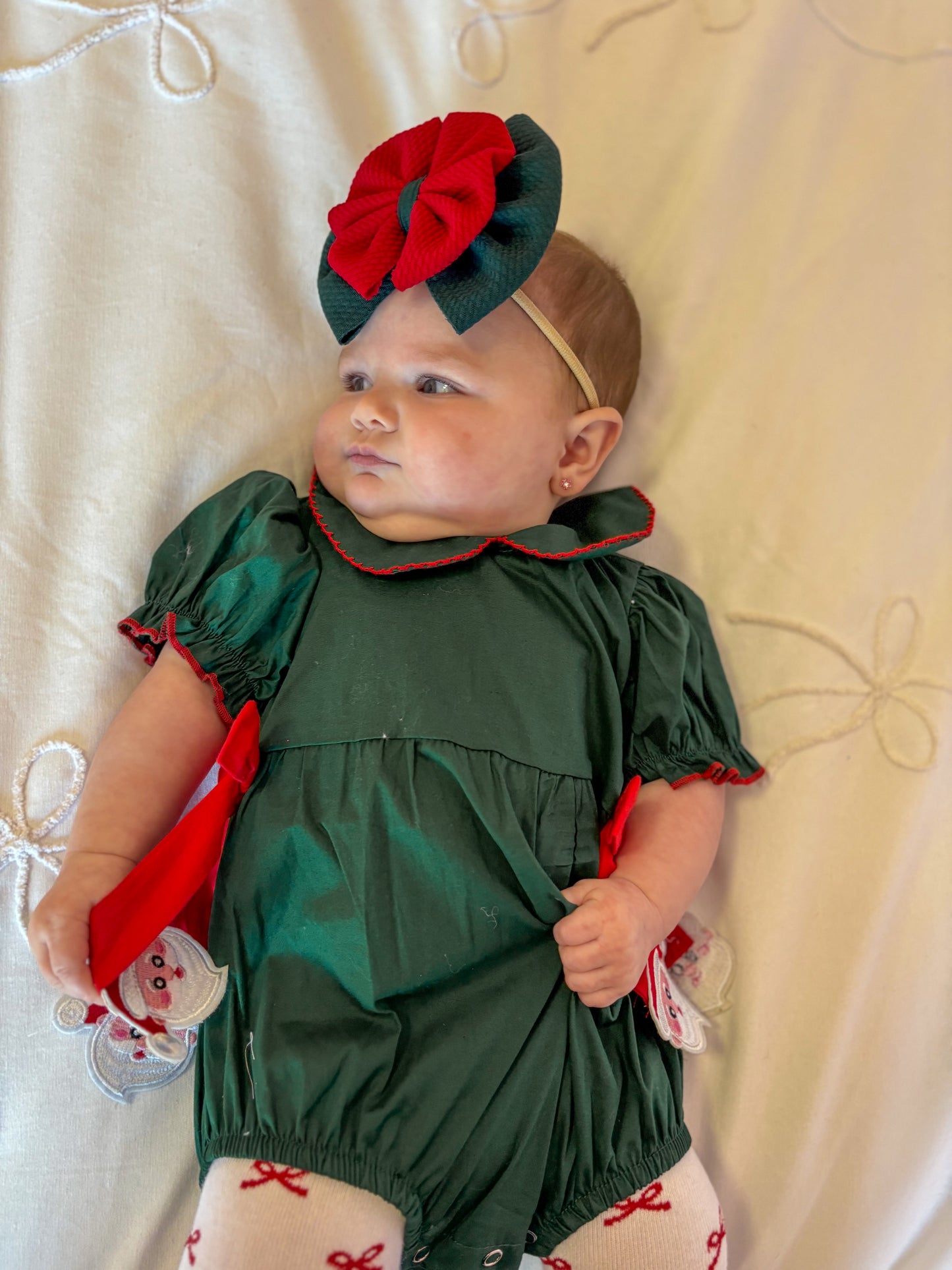 Little Saint Nick Bow Bubble