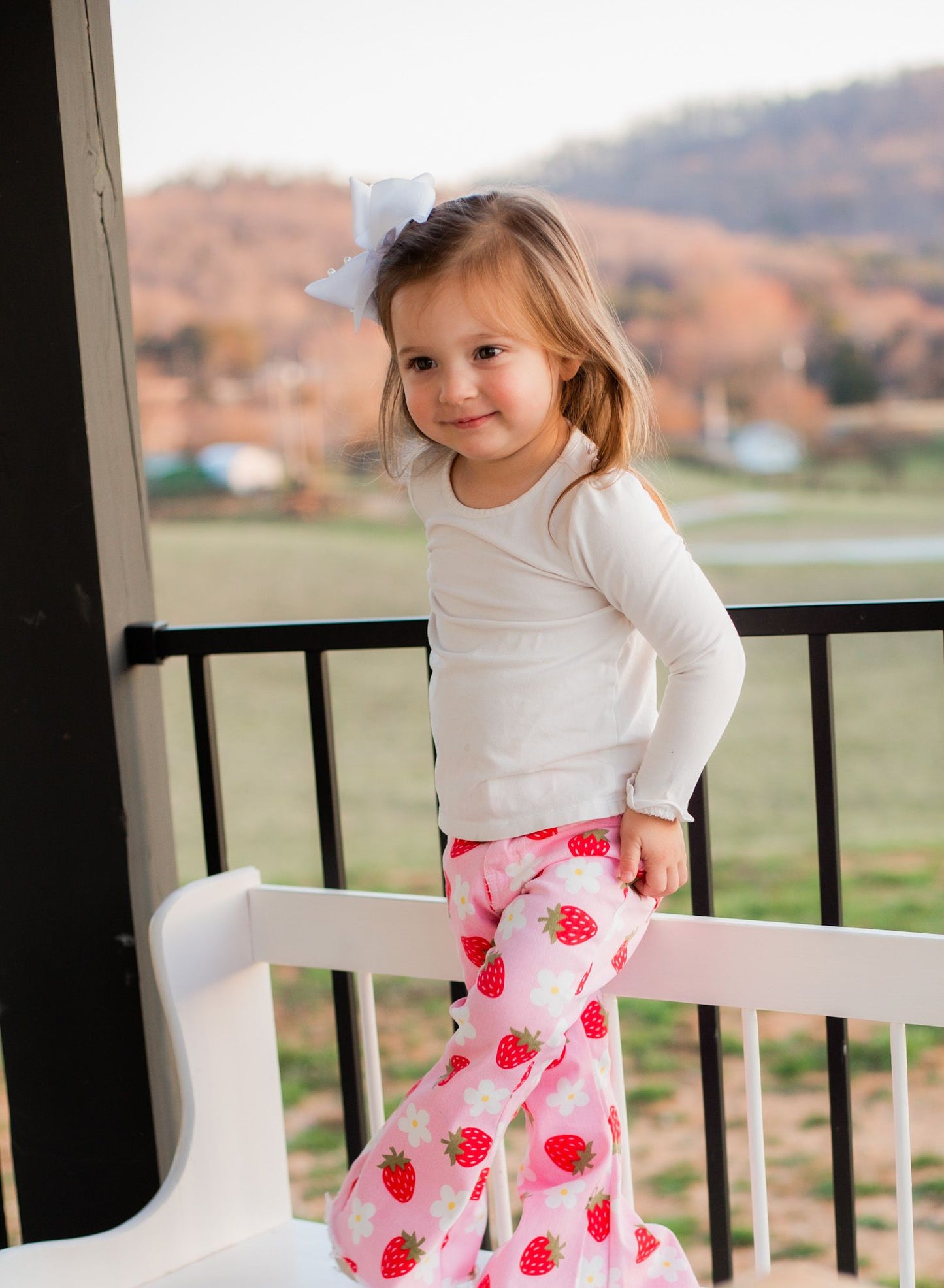 Strawberry Flare Jeans