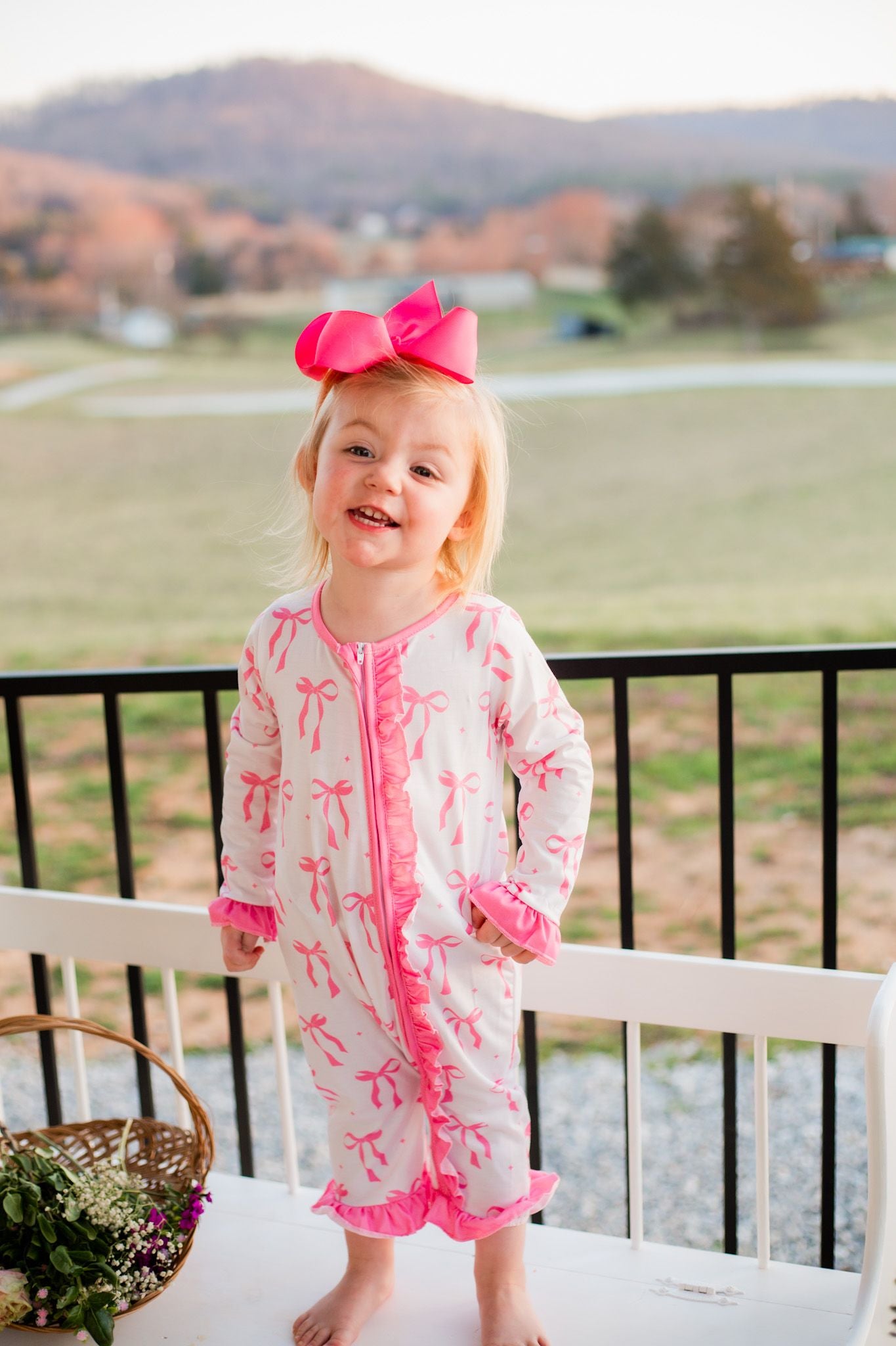 Ruffle Bow Sleeper
