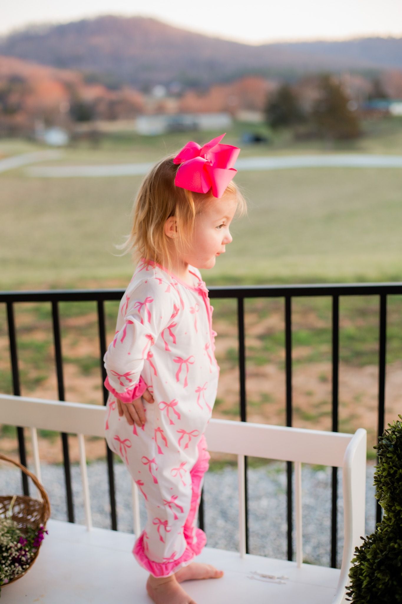 Ruffle Bow Sleeper