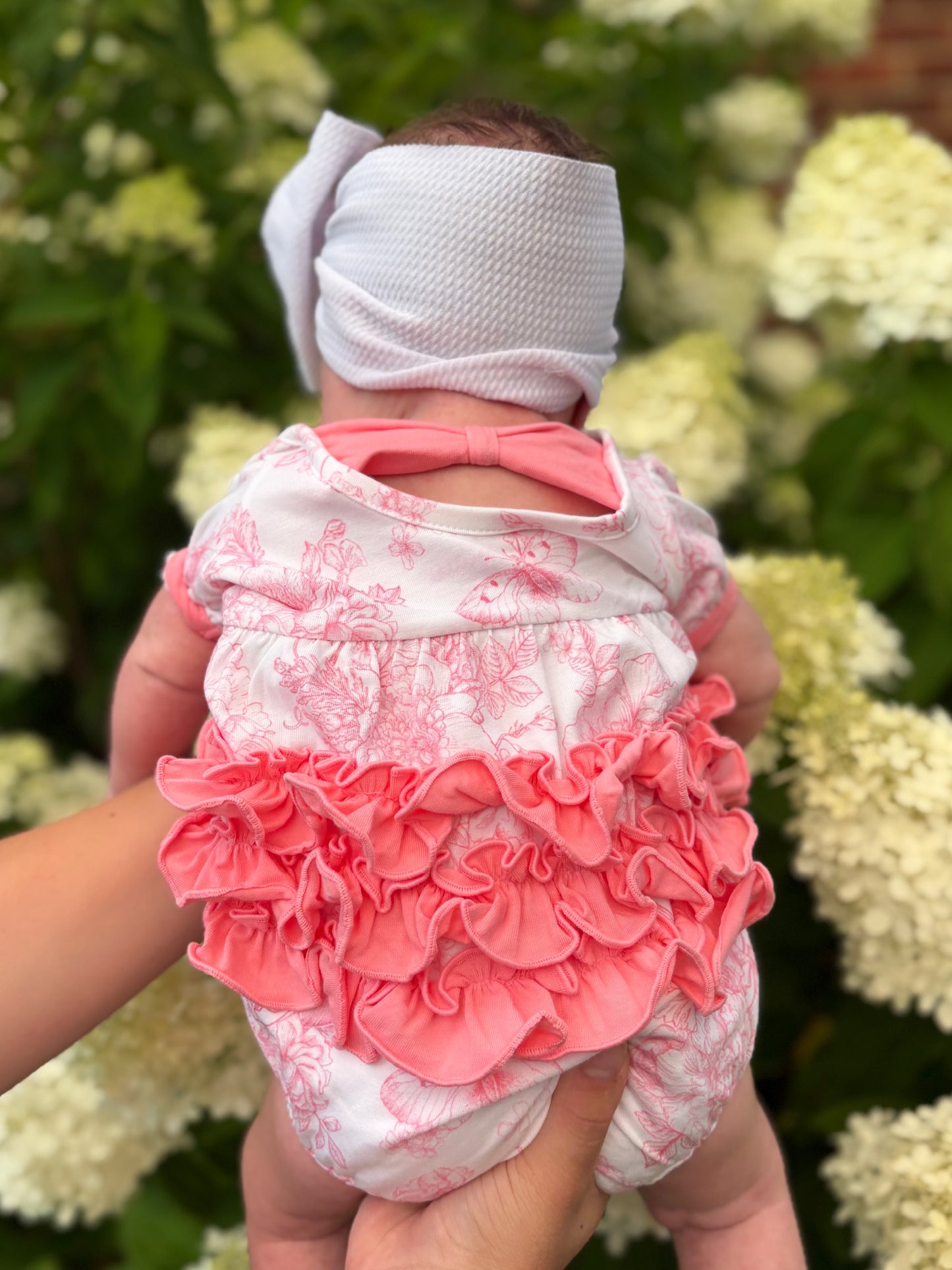 RuffleButts Butterfly Garden Dress/Bubble