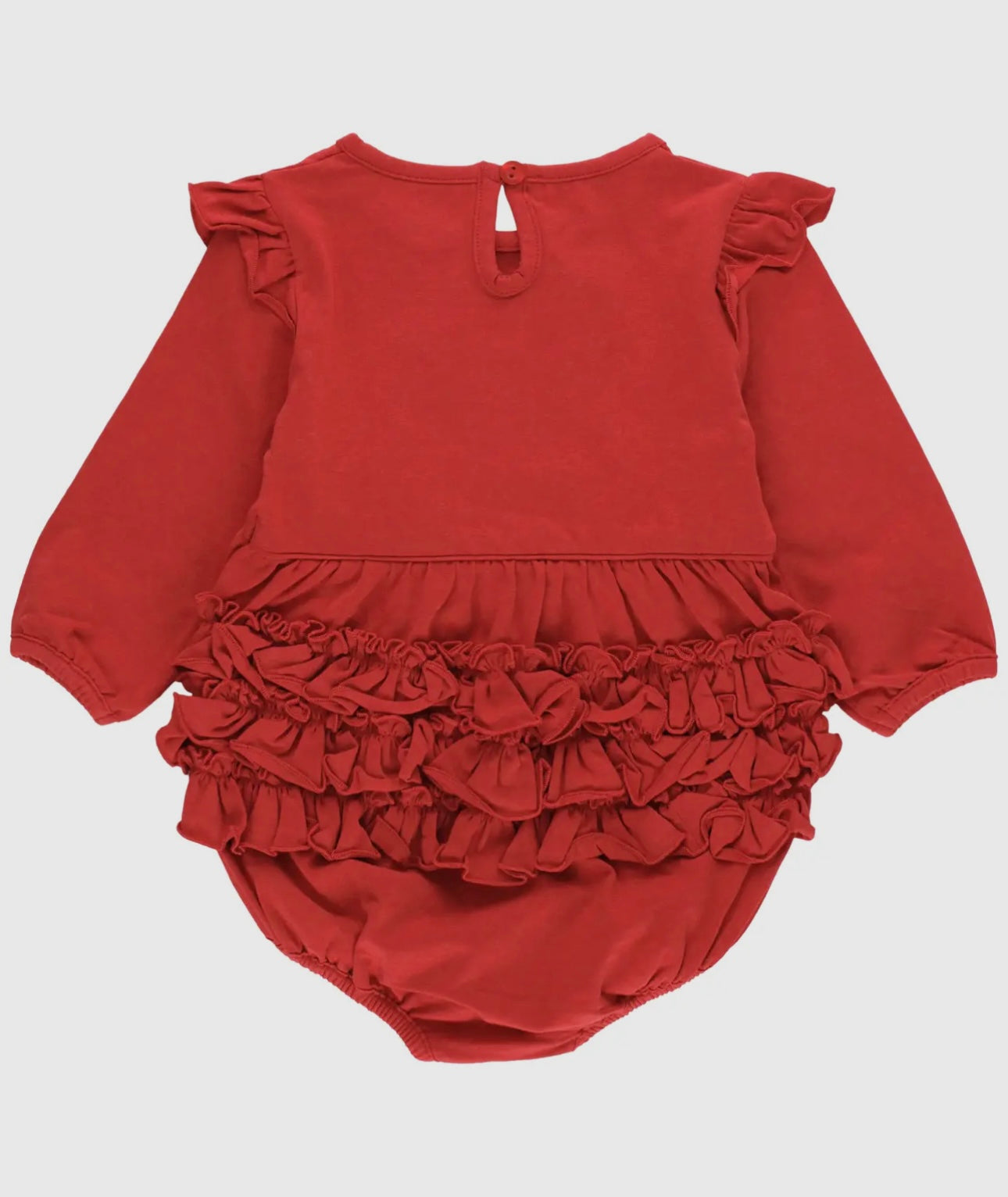 Holly Berry Ruffle Bubble