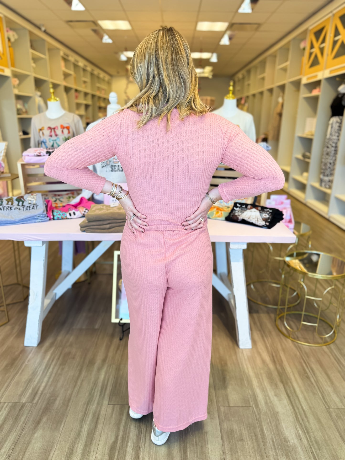 Mommy & Me Blush Morning Lounge Set