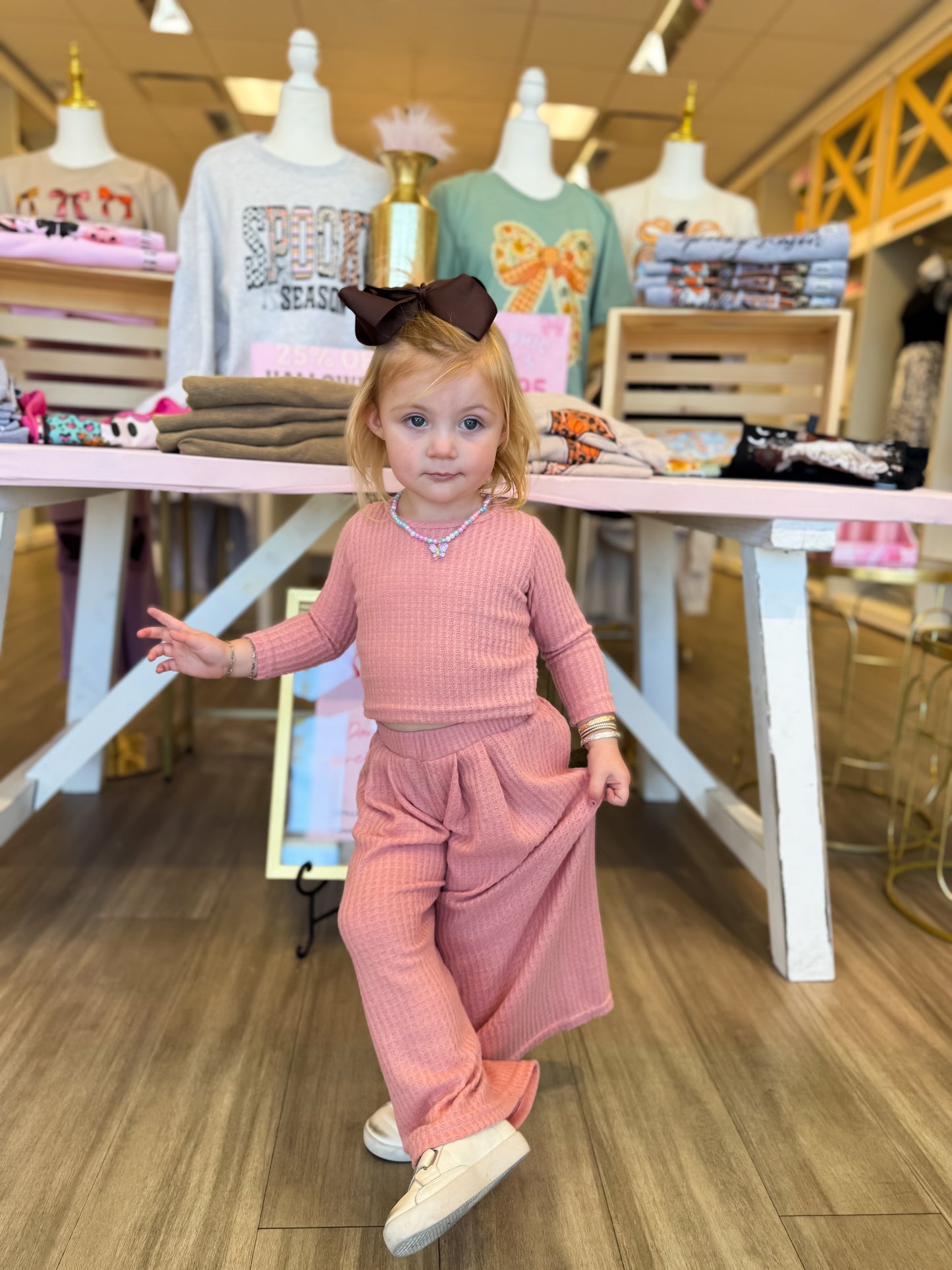 Mommy & Me Blush Morning Lounge Set