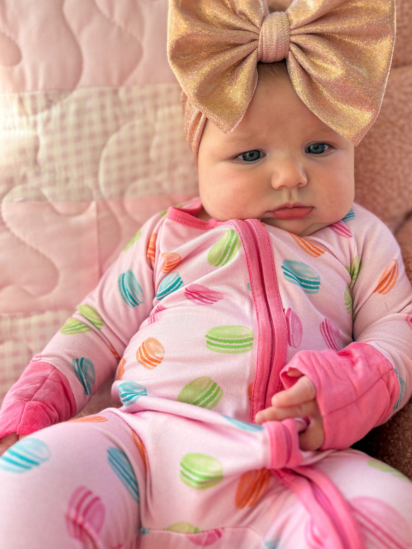 Sweet as a Macaron Bamboo Sleeper