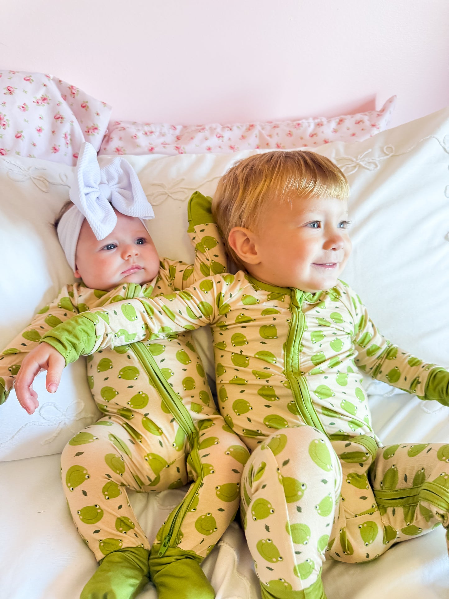 Froggy Friends Bamboo Sleeper