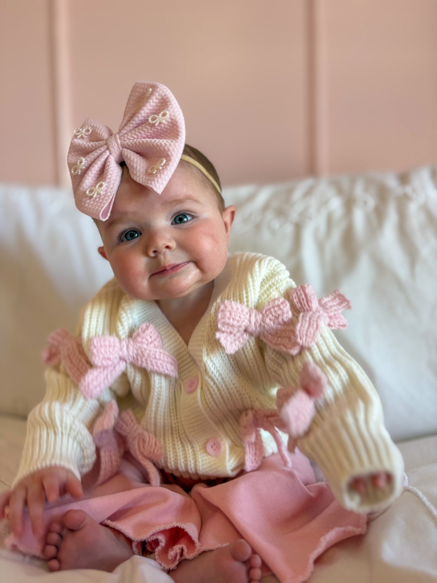 Bow Blossom Cardigan