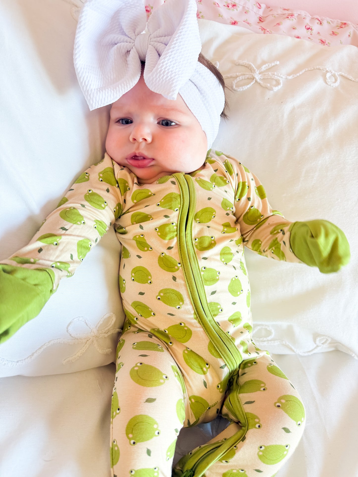 Froggy Friends Bamboo Sleeper