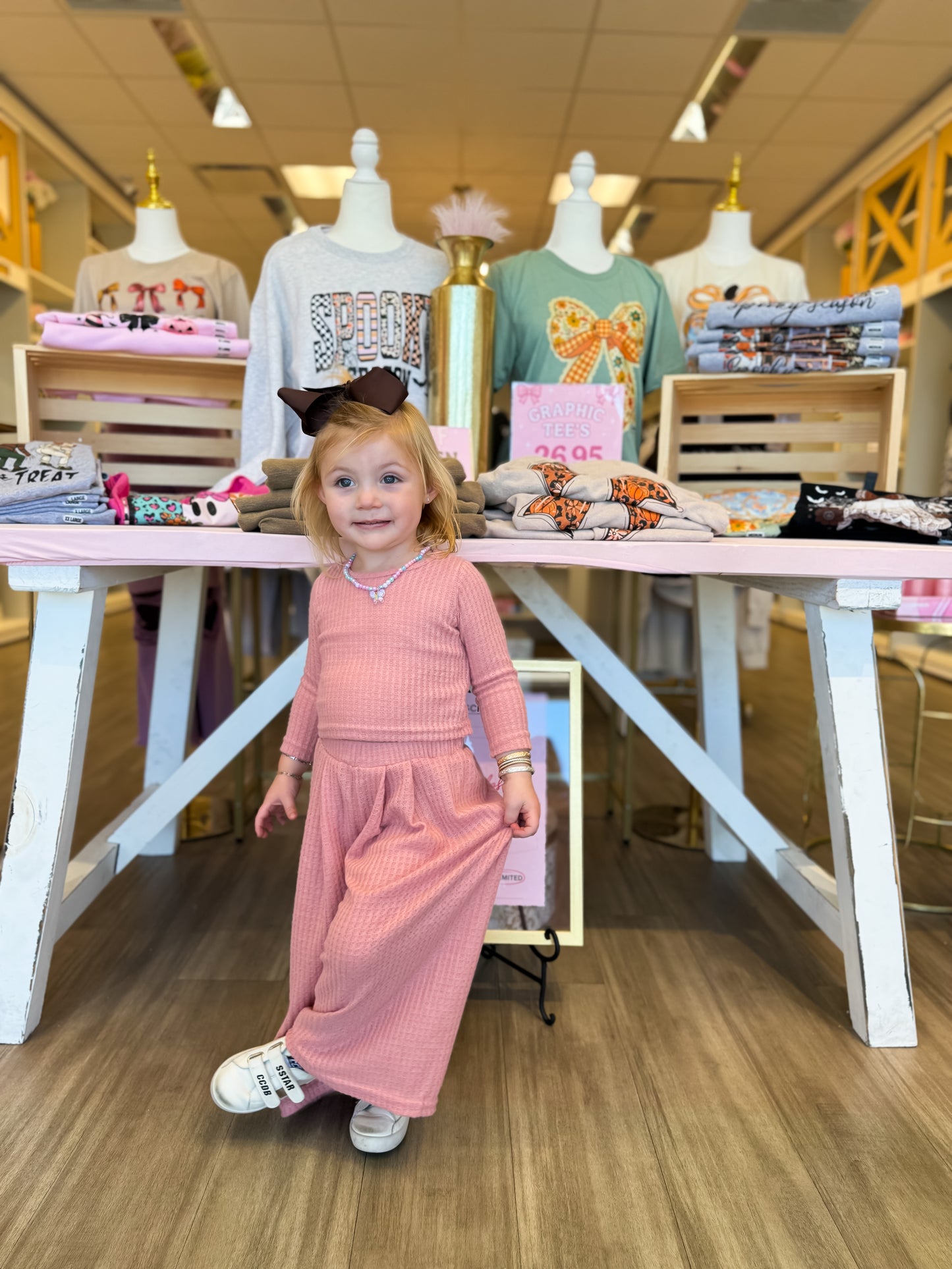 Mommy & Me Blush Morning Lounge Set