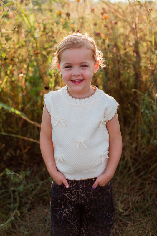 Vanilla Dream Bow Vest