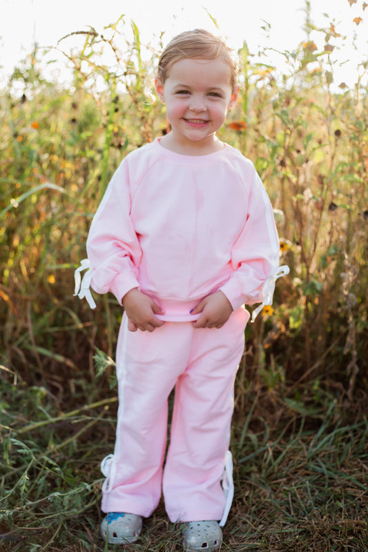 Strawberry Milk Bow Set