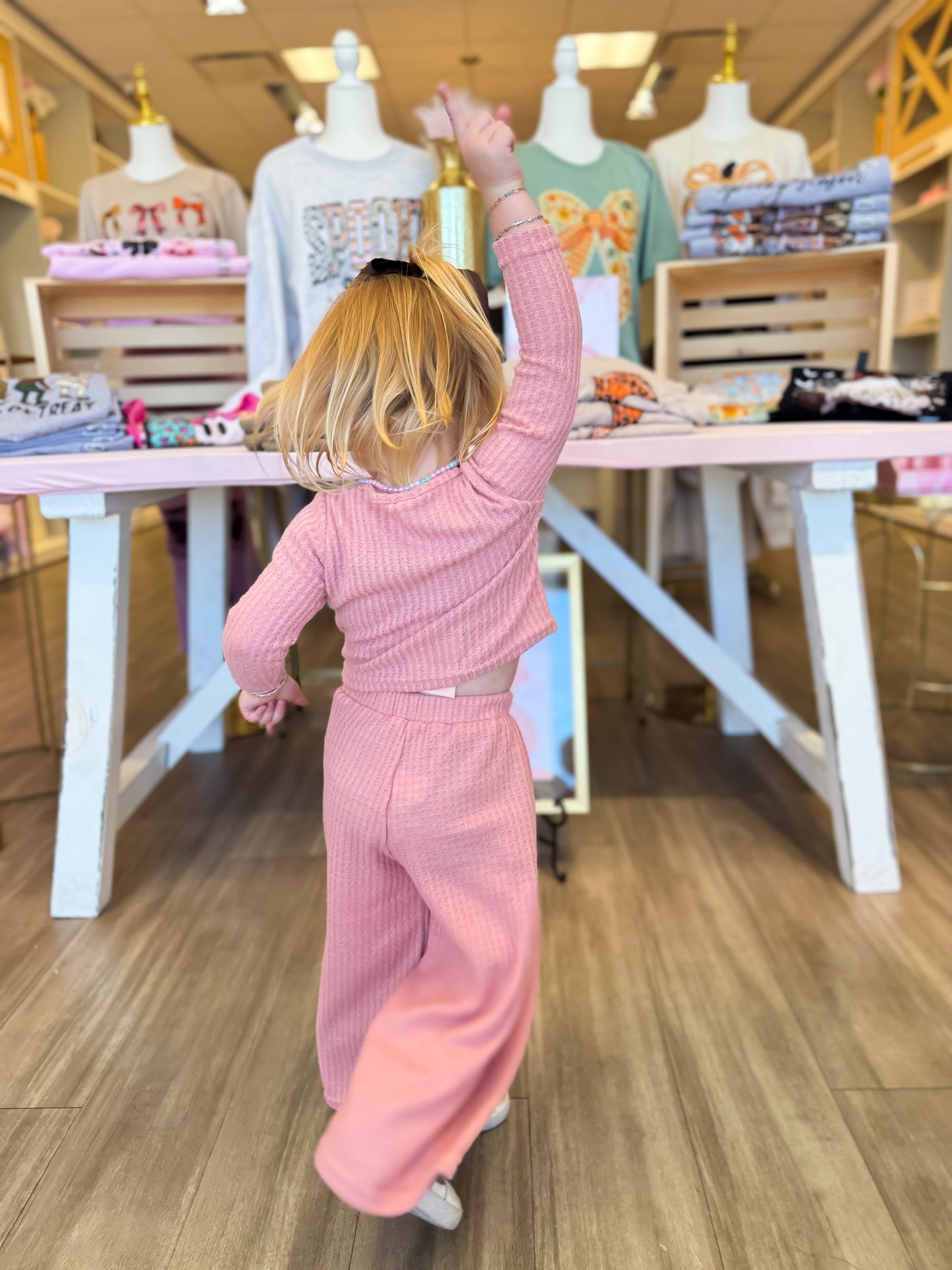 Mommy & Me Blush Morning Lounge Set