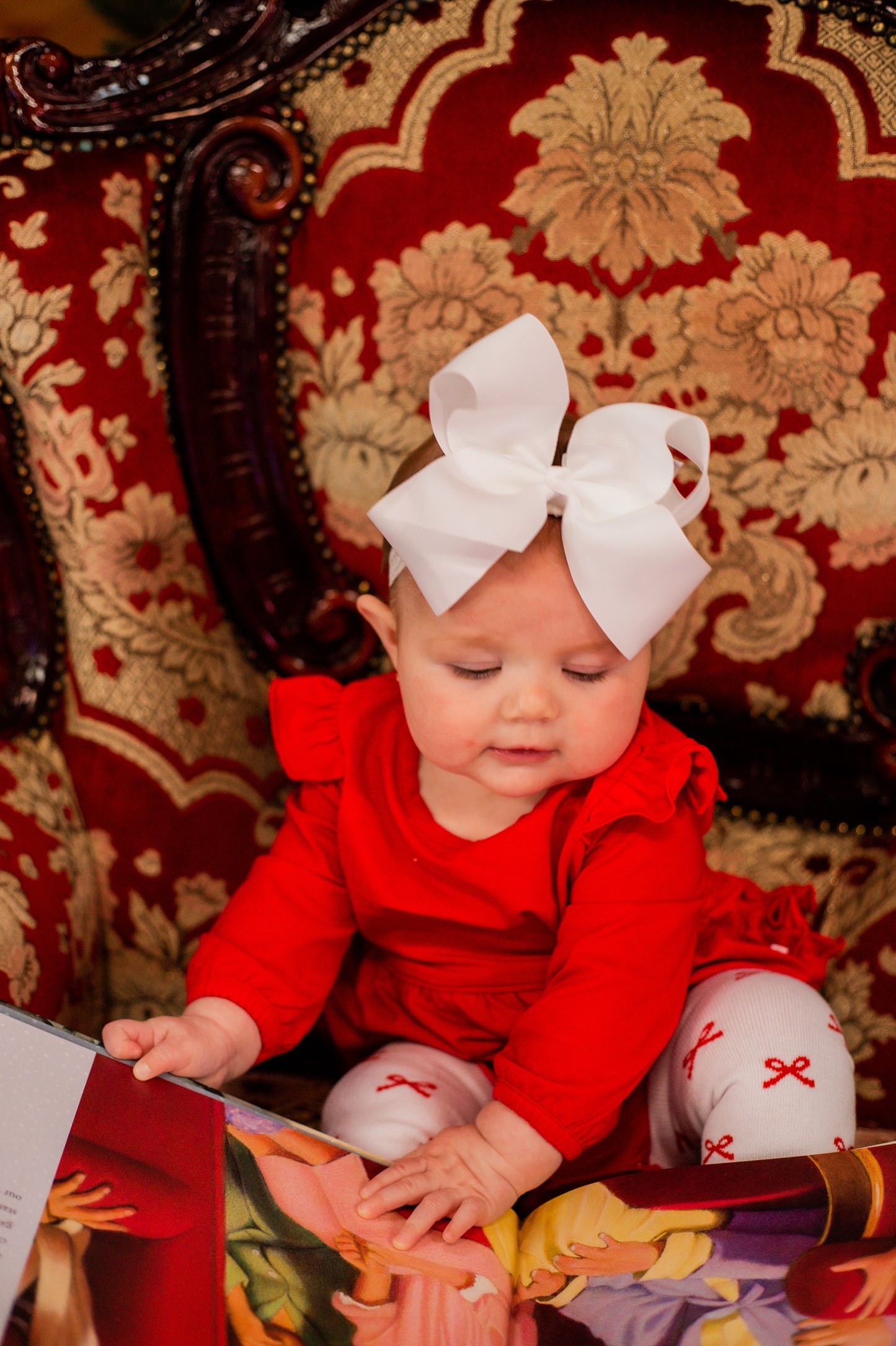 Holly Berry Ruffle Bubble