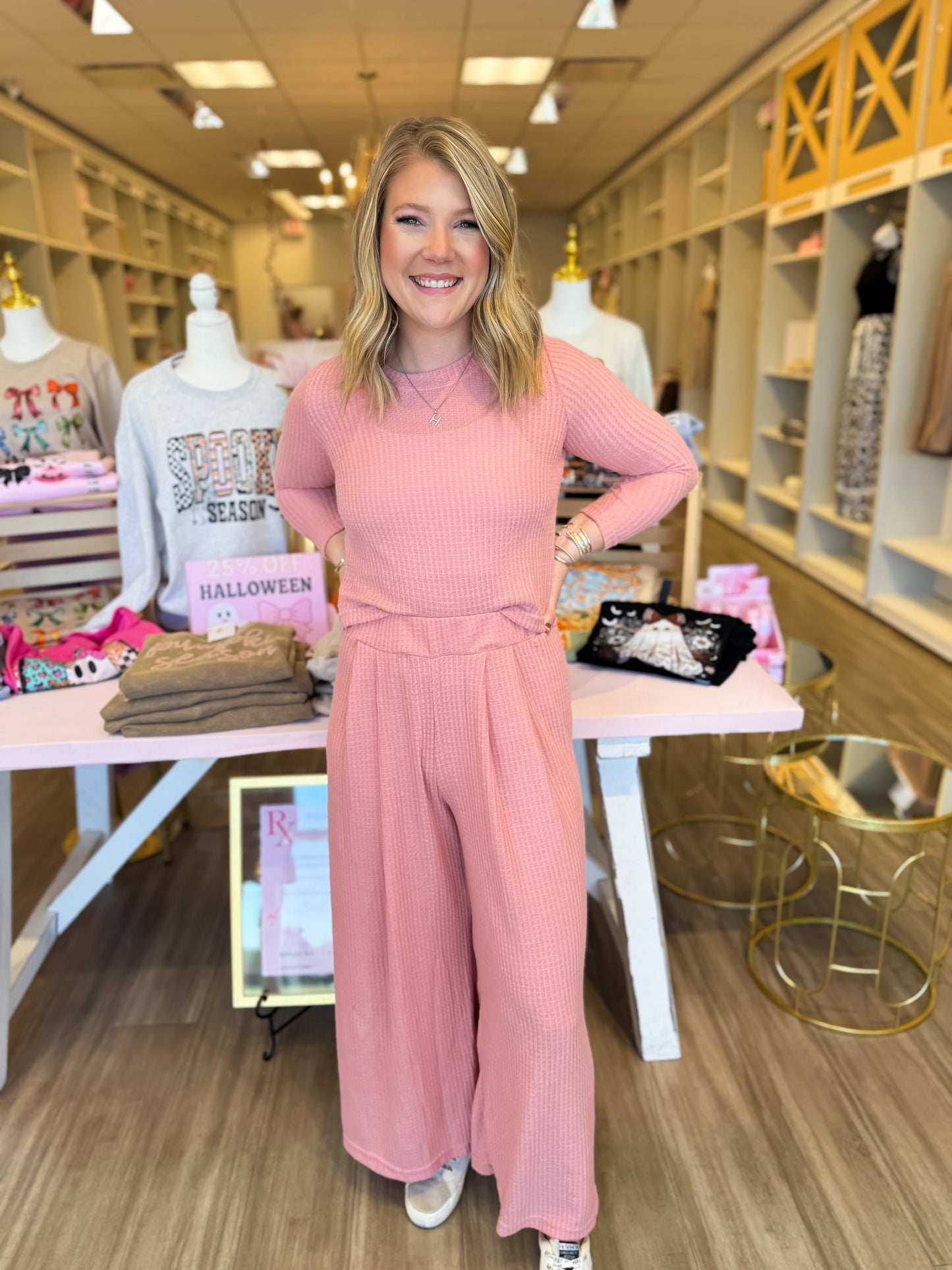 Mommy & Me Blush Morning Lounge Set