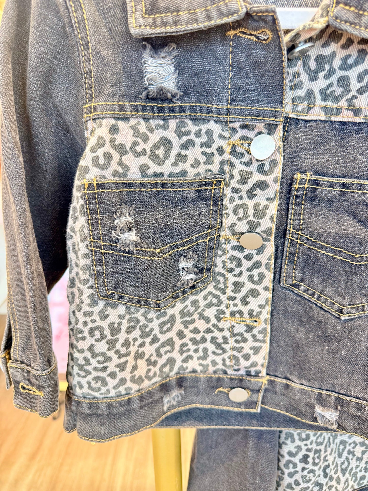 Mommy & Me Wild at Heart Denim Jacket