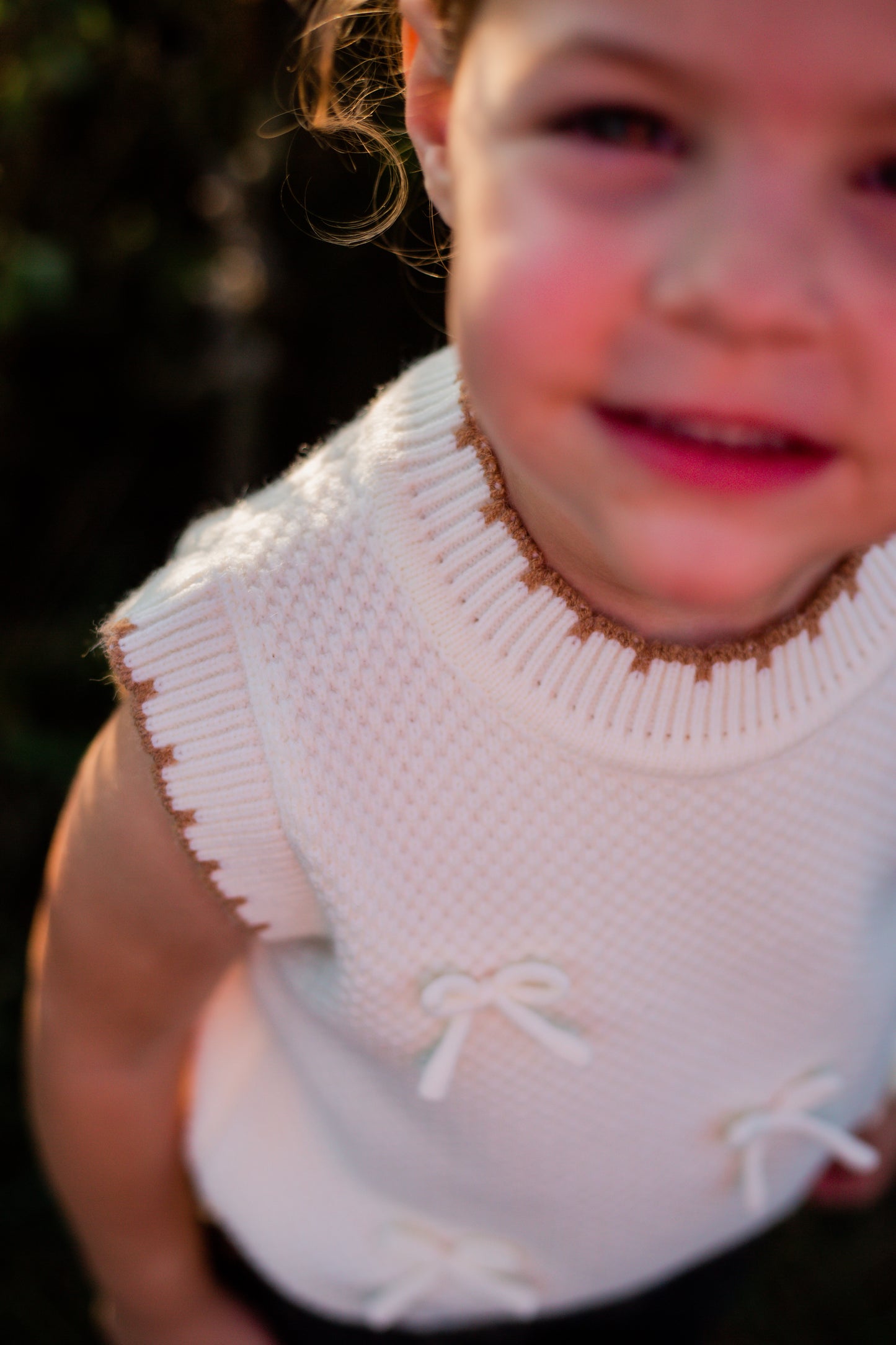 Vanilla Dream Bow Vest