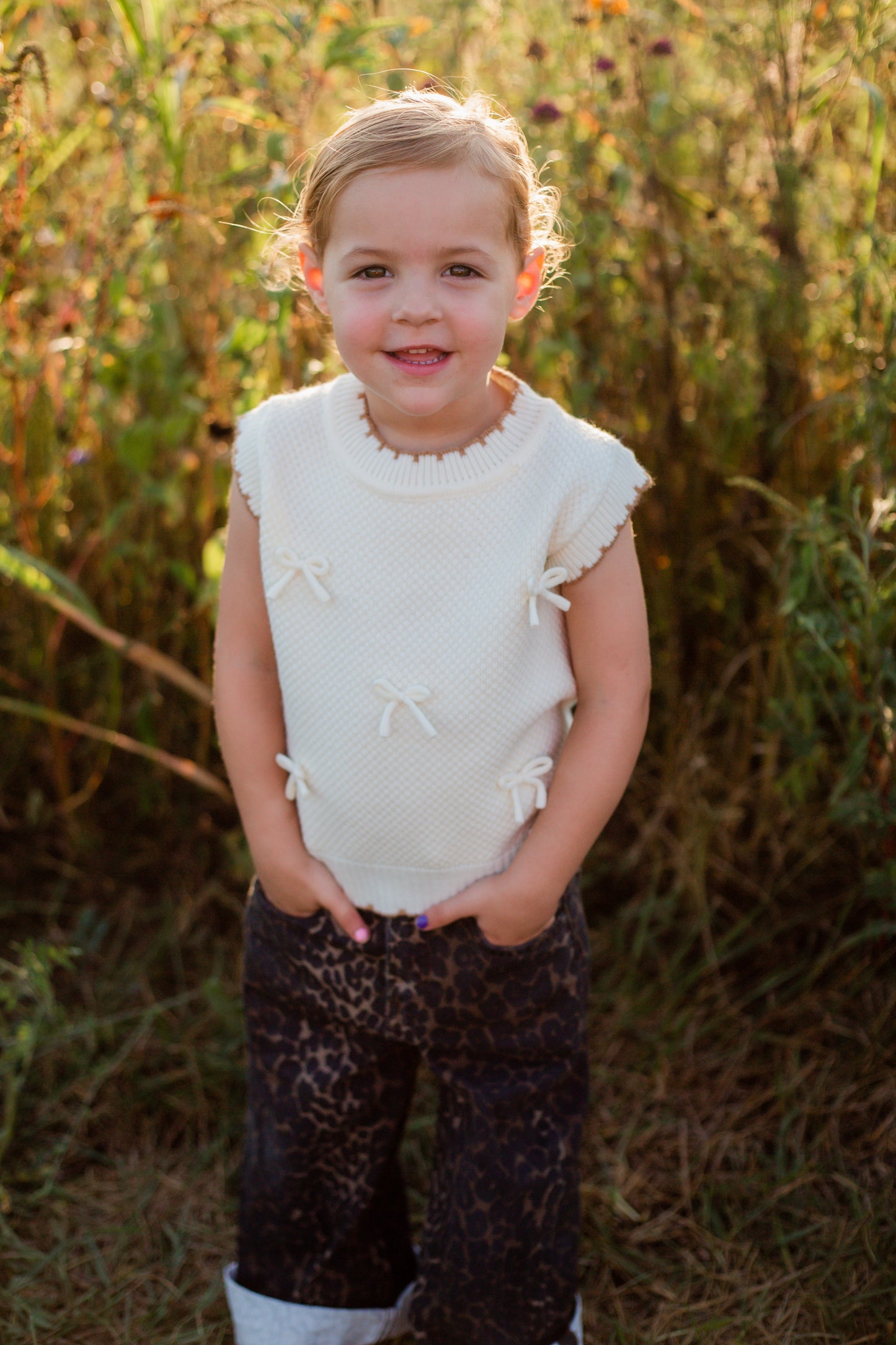Vanilla Dream Bow Vest