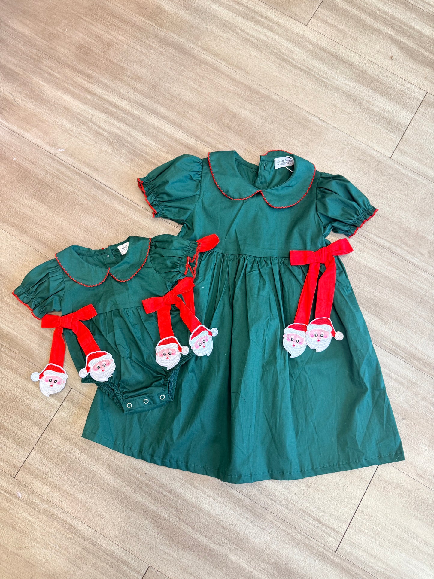 Little Saint Nick Bow Dress