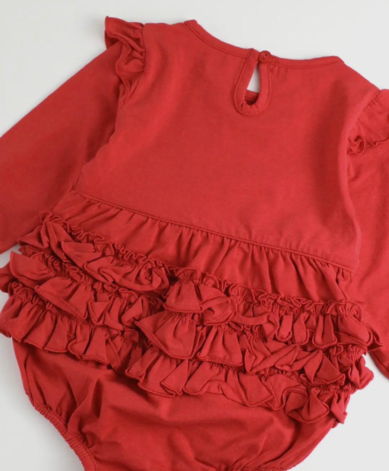 Holly Berry Ruffle Bubble