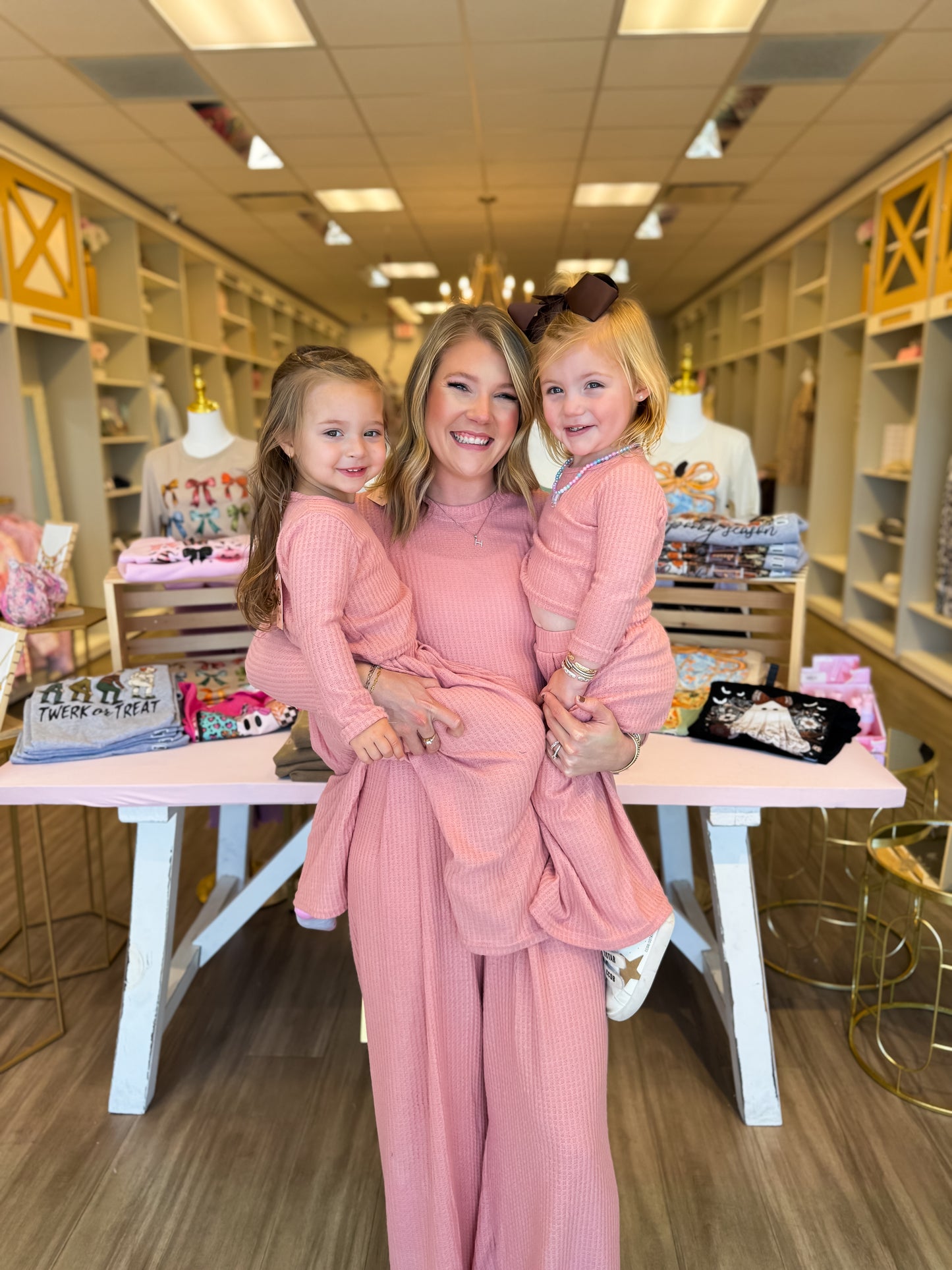 Mommy & Me Blush Morning Lounge Set