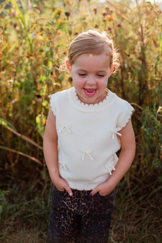 Vanilla Dream Bow Vest