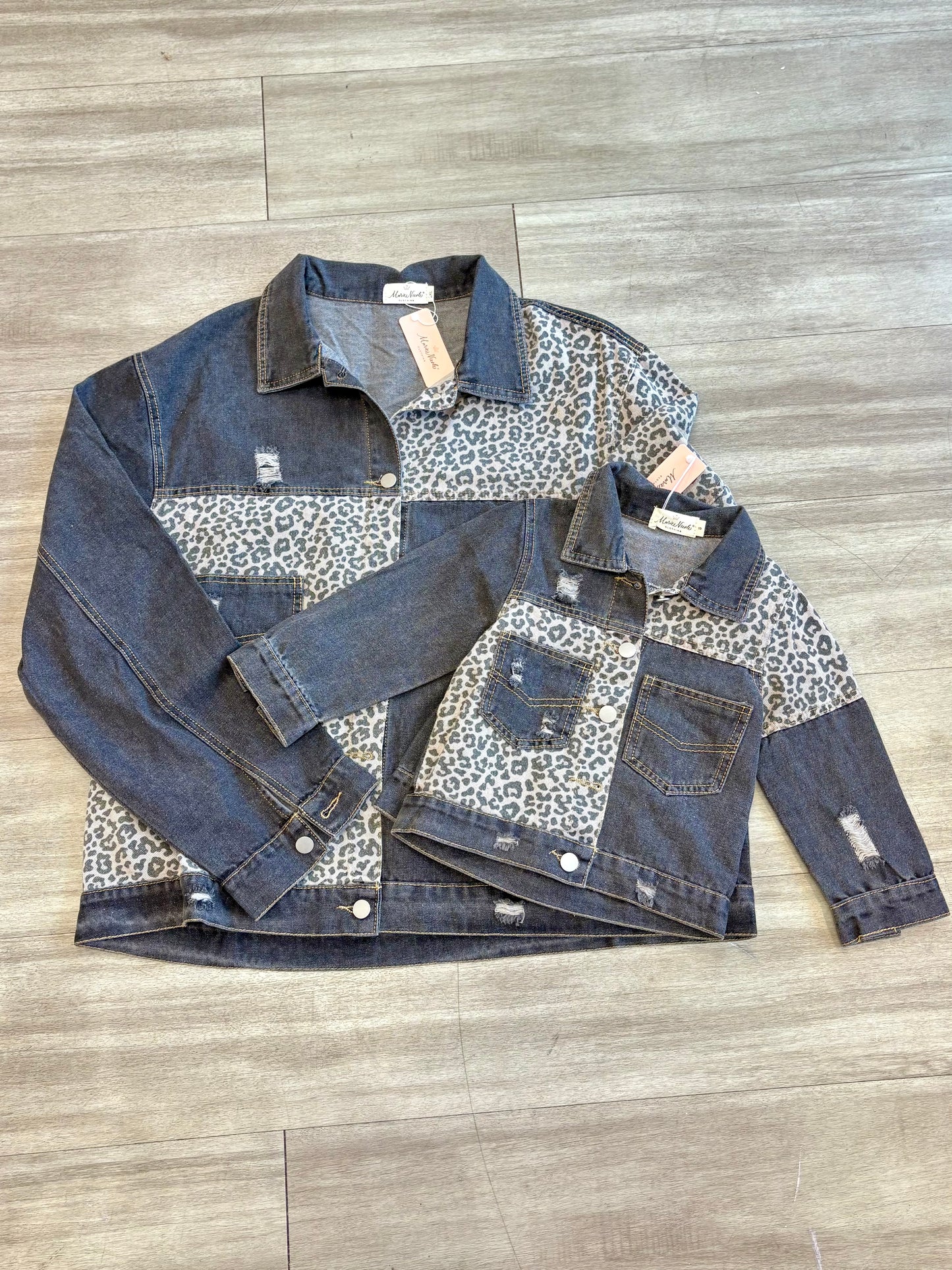 Mommy & Me Wild at Heart Denim Jacket