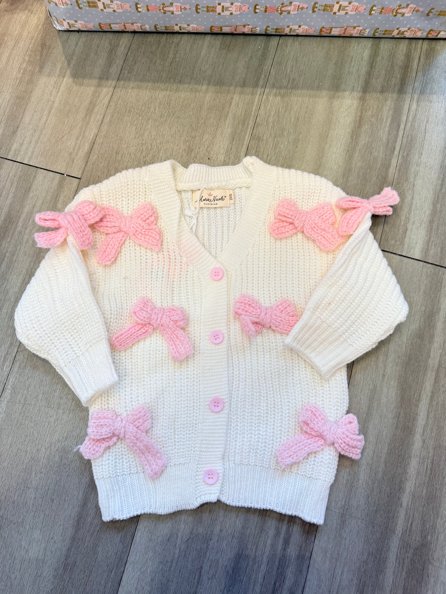 Bow Blossom Cardigan