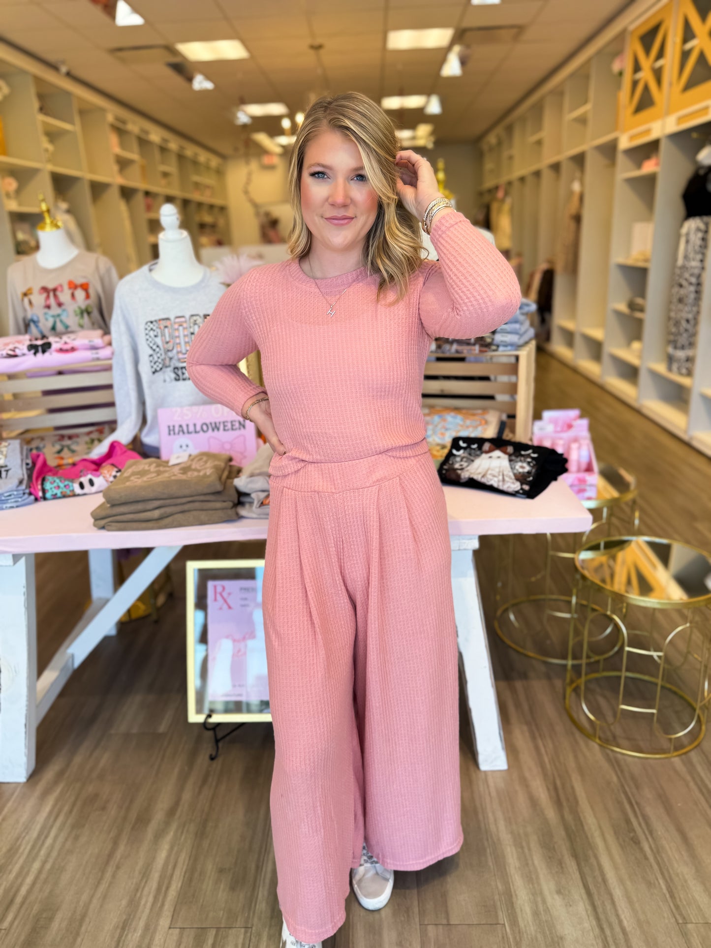 Mommy & Me Blush Morning Lounge Set