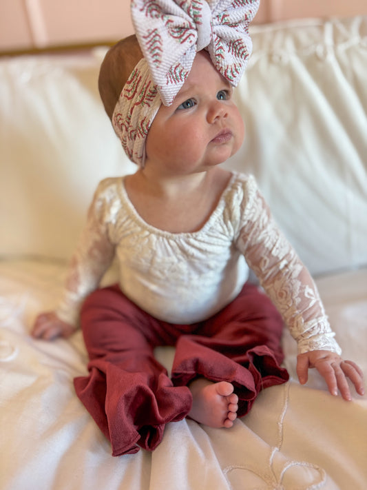 Velvet Cranberry Flares