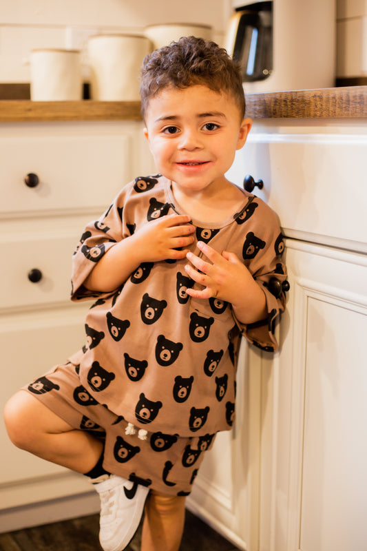 Cody Bear Cargo Slouchy Set