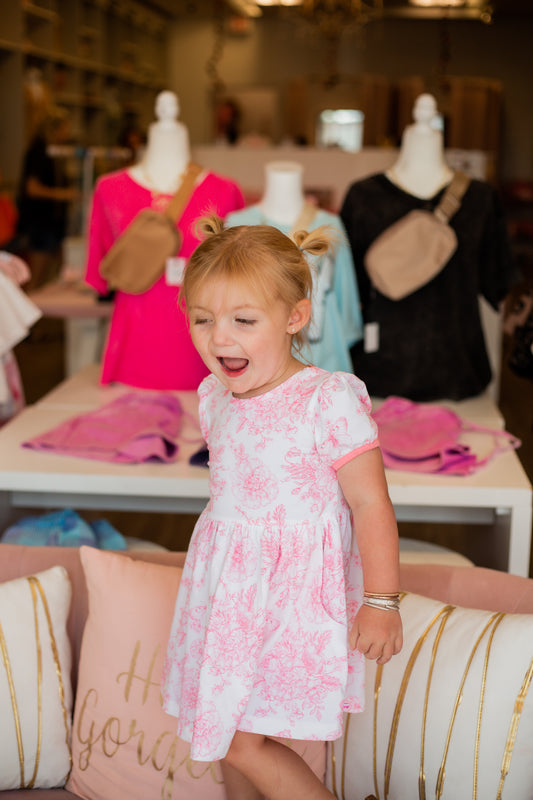 RuffleButts Butterfly Garden Dress/Bubble
