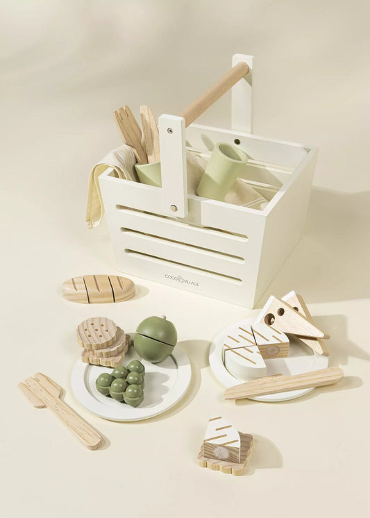 Wooden Picnic Playset