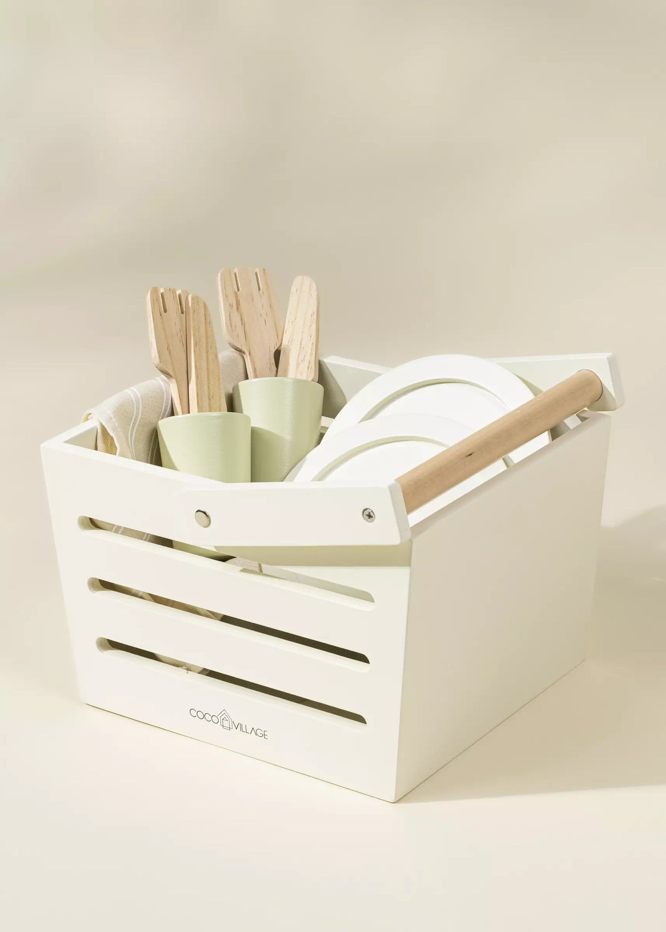 Wooden Picnic Playset