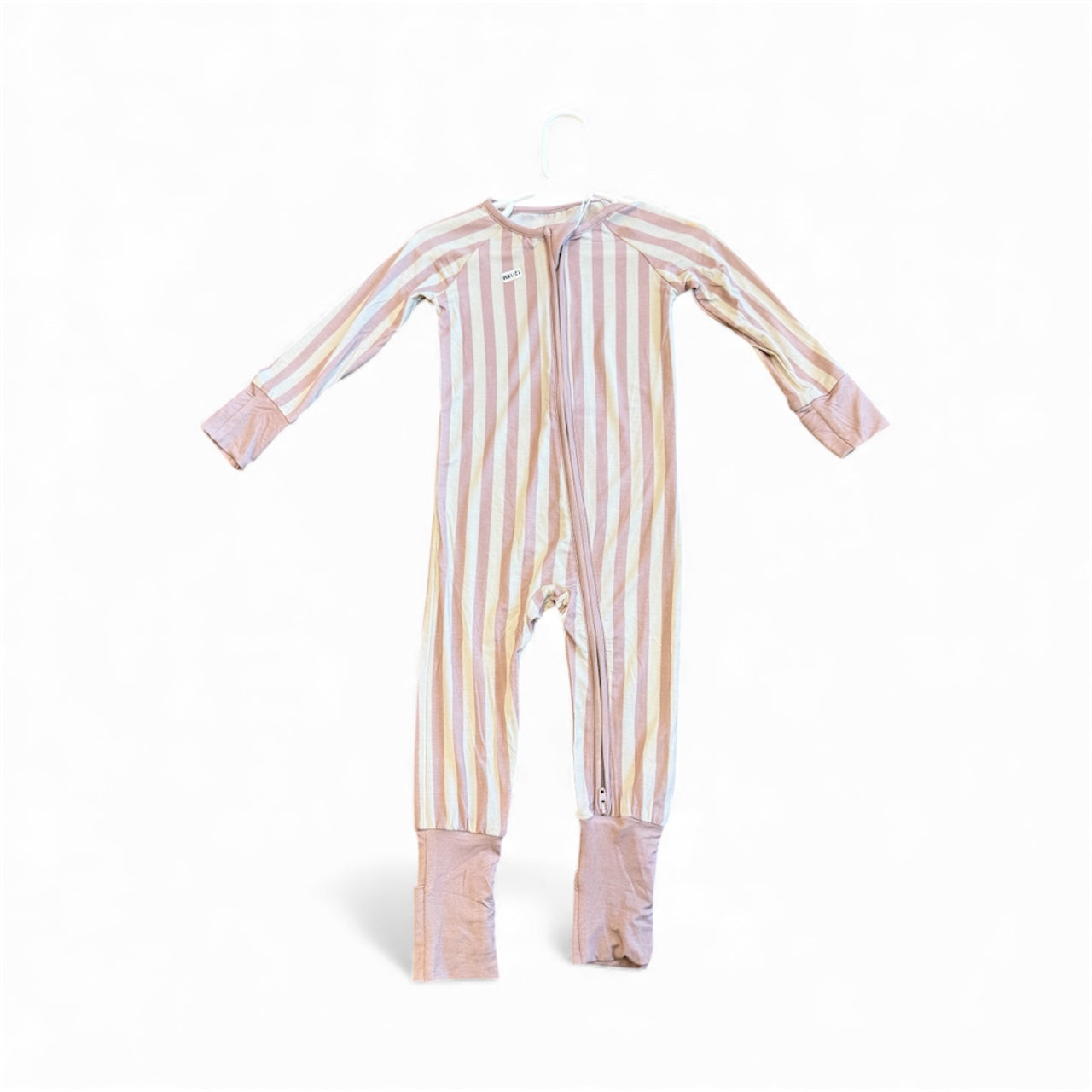 Blush Stripe Bamboo Sleeper