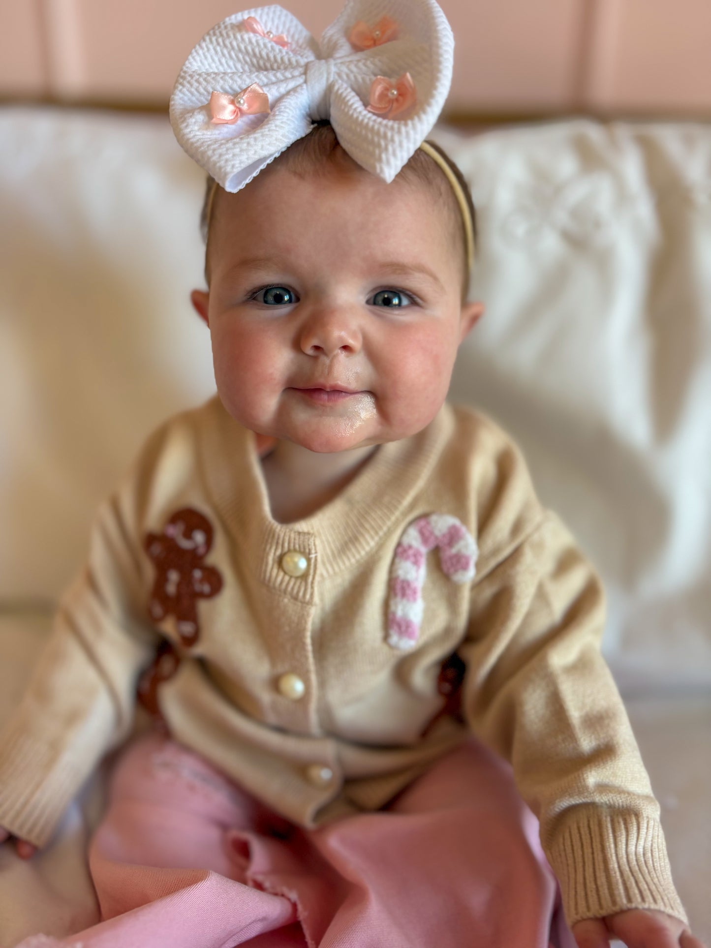 Gingerbread Kisses Cardigan