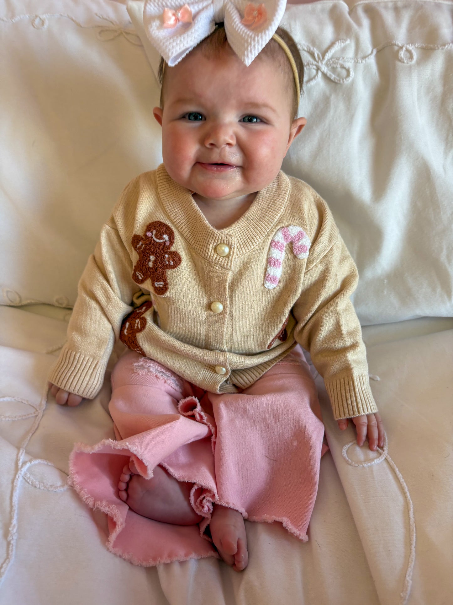 Gingerbread Kisses Cardigan