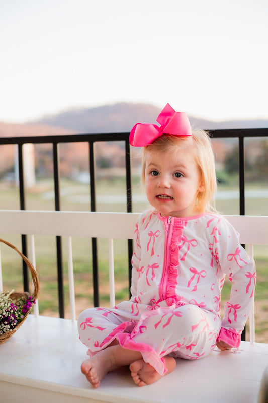 Ruffle Bow Sleeper