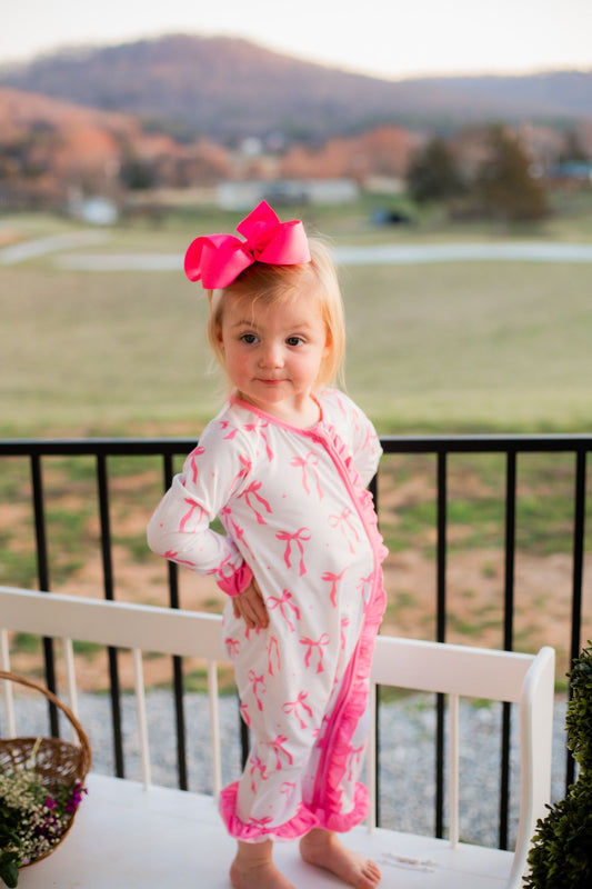 Ruffle Bow Sleeper
