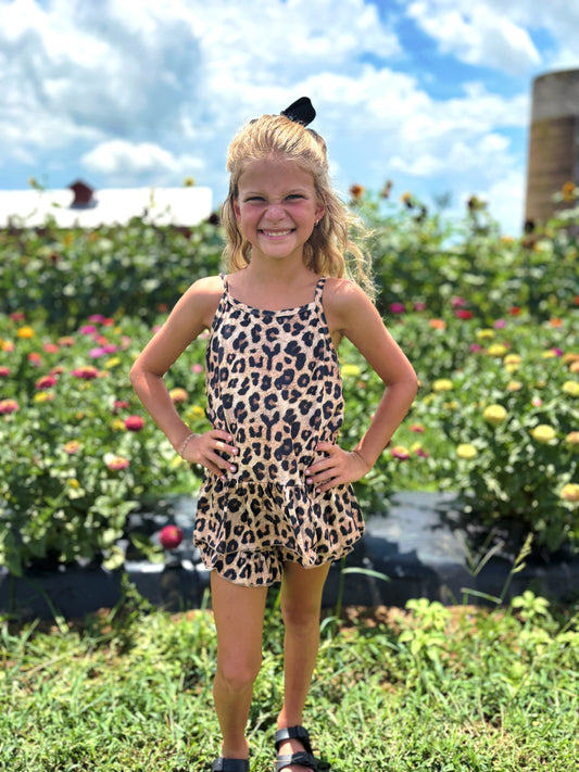 Purrfectly Wild Top & Shorts Set